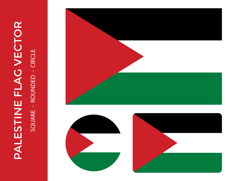 Download Palestine Flag Vector | Frebers